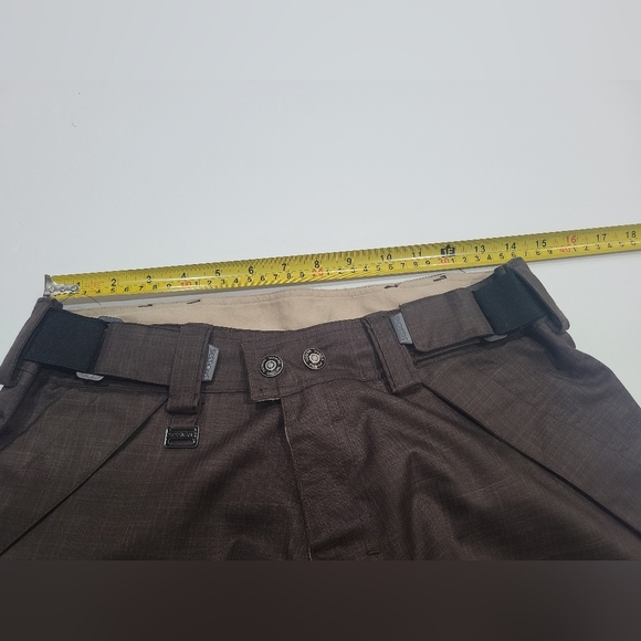 SESSIONS womens Brown Snow Pants Sz.S - Picture 5 of 8